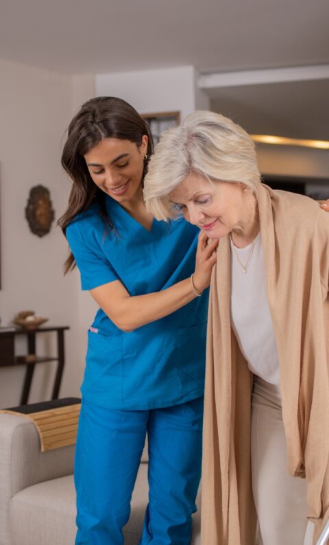 Caring for patients with a physical disability